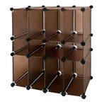 2dekans | SoBuy Vakkenkast - 12 Vakken - 95 x 76 x 38 cm -, Ophalen of Verzenden, Nieuw