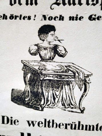 Freakshow: Die weltberühmte Mundkünstlerin - 1870