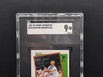 1987/88 Panini Supersport Martina Navratilova - SGC 9 - 1, Verzamelen, Nieuw