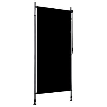vidaXL Rolgordijn voor buiten 100x270 cm antraciet, Verzenden