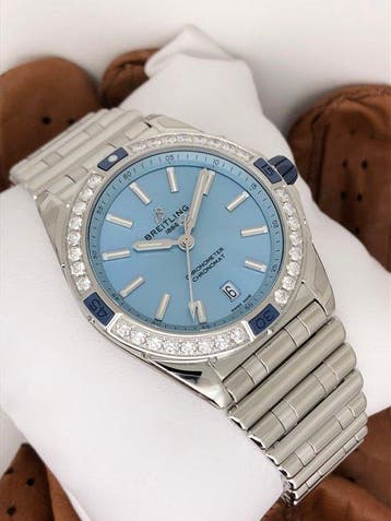 Breitling - Super Chronomat Automatic 38 Diamonds -, Nieuw