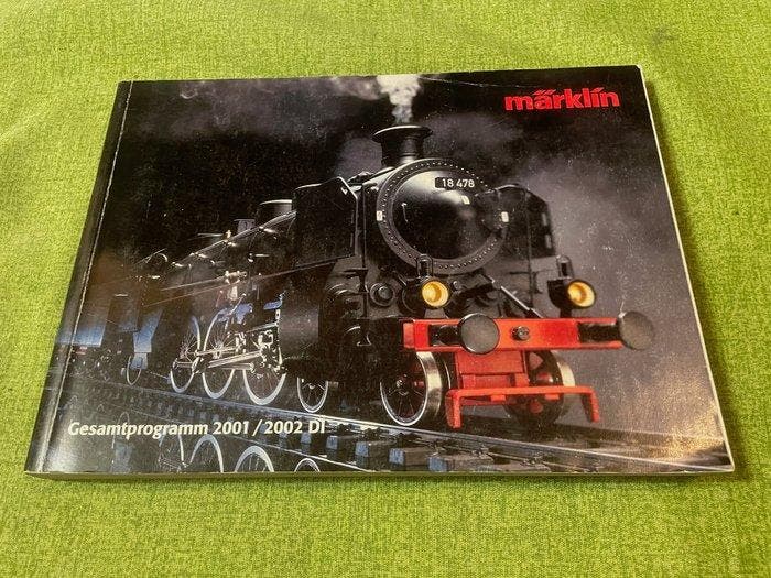 AA.VV - lotto di 7 cataloghi ferroviari Marklin - 2001, Antiek en Kunst, Antiek | Boeken en Manuscripten