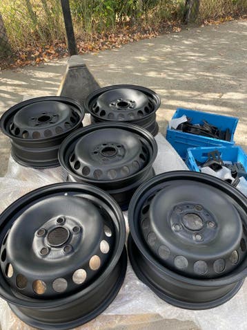 Gepoedercoate all terrain wielen VW Crafter en MAN TGE, Bestelwagen, 16 inch, Banden en Velgen, Nieuw