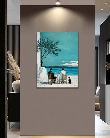 Pippo - Two Men by the Sea