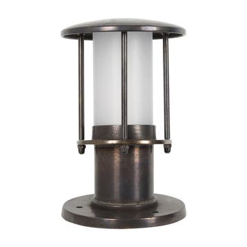 Scheepslampen & Maritiem Resident 3 sokkellamp dark brass, Tuin en Terras, Verzenden, Nieuw