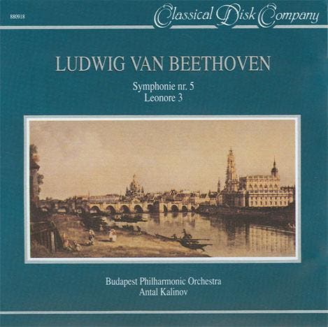 Ludwig van Beethoven, Budapest Philharmonic Orchestra, Antal, Cd's en Dvd's, Cd's | Pop, Gebruikt, Verzenden