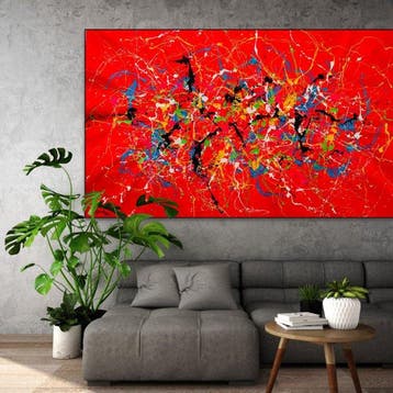 Gabriel Alba - EXTASIS CROMATICO 4 XXL No reserve, Antiek en Kunst, Kunst | Schilderijen | Modern