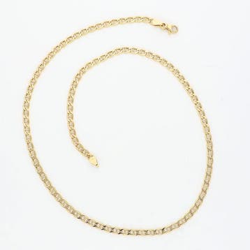Halsketting - 14 karaat Geel goud, Handtassen en Accessoires, Nieuw