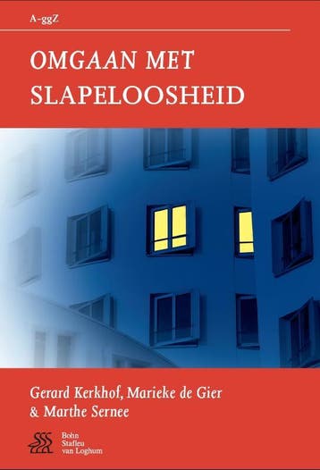Omgaan met slapeloosheid / Van A tot ggZ 9789031378050, Boeken, Verzenden, Gelezen, Marthe Sernee