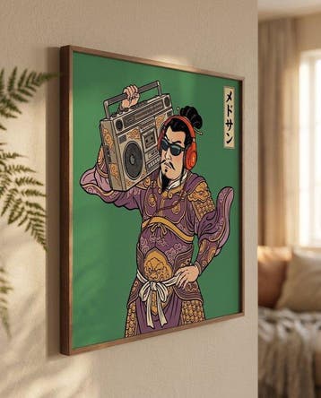 MEDSAN - Boombox Samurai () - UNIQUE WORK