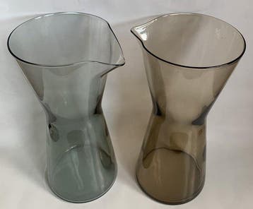 Iittala - Kaj Frank - Décanteur (2) - Verre - Collection, Antiquités & Art