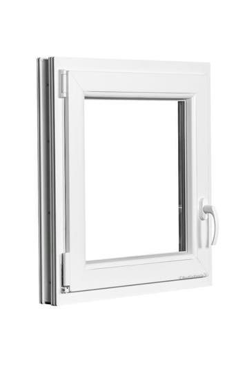 PVC raam draaikiep b60xh60 cm antraciet stomp, Ophalen of Verzenden