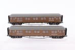 Roco H0 - 4221A - Modeltrein personenwagen (2) - Twee Noorse, Nieuw