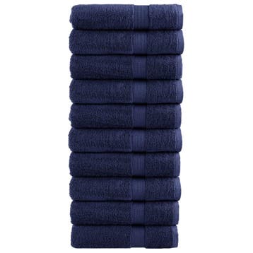 vidaXL Badhanddoeken SOLUND 10 st 600 g/m² 100x150 cm, Verzenden, Nieuw