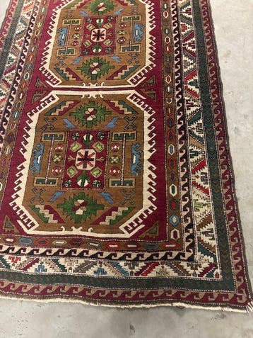 cucasion - Tapis - 220 cm - 140 cm - Tapis turc fait à la