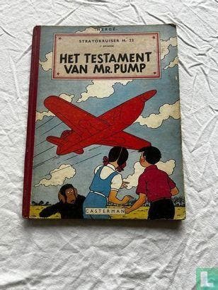 Jo, Suus en Jokko - Het testament van Mr. Pump - 1954, Boeken, Eén stripboek, Verzenden, Gelezen, Remi, Georges.