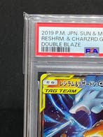Pokémon Graded card - Charizard, Reshiram #007/095 RR - PSA