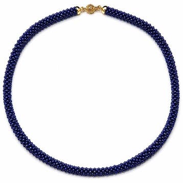 Sans prix de réserve - Collier Argent Lapis-lazuli -