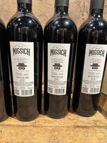 2018 Migsich Nobody - Burgenland - 6 Flessen (0.75 liter)