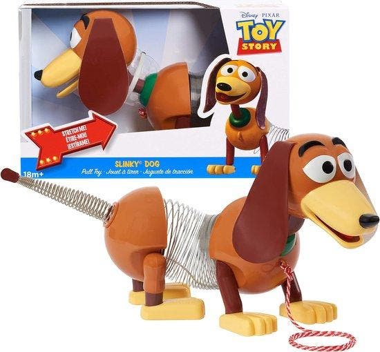 Verpakking beschadigd Disney Pixar Toy Story Slinky Dog -..., Kinderen en Baby's, Speelgoed | Overig, Nieuw, Verzenden
