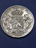 Belgique. Léopold Ier. 2 1/2 Francs 1849