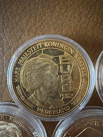 wereld. Genscher, Bach Gutenberg, Königin Beatrix und Anton