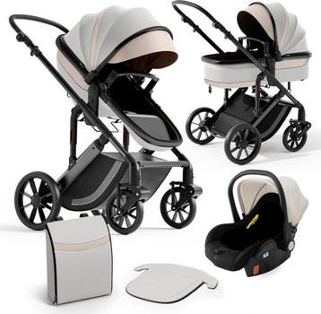 Lugia Zena Kinderwagen 3 in 1 Autostoel, Buggy &amp;, Verzenden, Zo goed als nieuw
