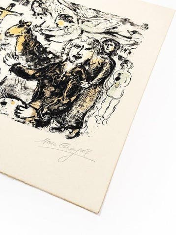 Marc Chagall (1887-1985) - L’artiste et Thèmes bibliques, Antiek en Kunst