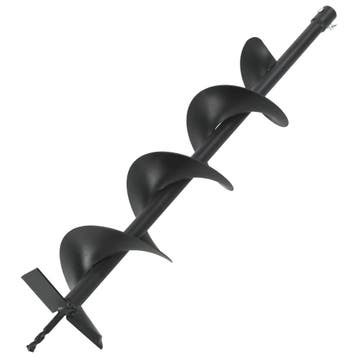 vidaXL Grondboor 150 mm staal, Bricolage & Construction, Outillage | Foreuses, Verzenden
