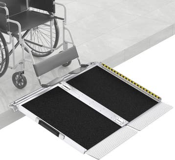 Aluminium Oprijplaat 61cm | Retour Deal | Nu -46%, Diversen, Verzenden, Inklapbaar, Zo goed als nieuw