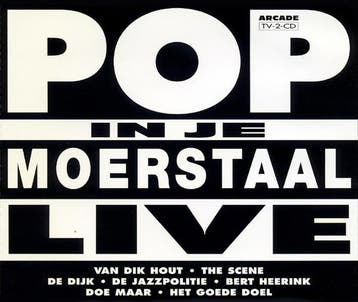 Various - Pop In Je Moerstaal Live, Verzenden, Gebruikt
