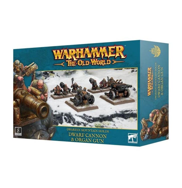 Dwarfen Mountain Holds Dwarf Cannon Organ Gun (warhammer, Hobby & Loisirs créatifs, Wargaming, Enlèvement ou Envoi