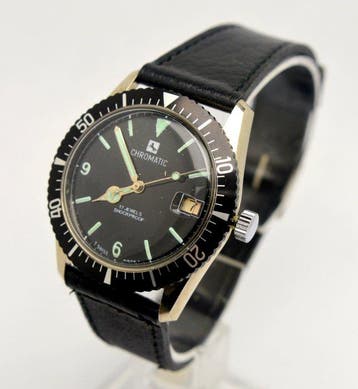 Chromatic - 17 Jewels Divers Swiss Made - Zonder, Bijoux, Sacs & Beauté, Montres | Hommes