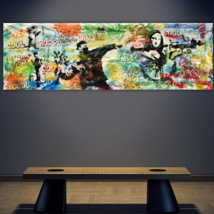 Joan LLaverias - Follow your dreams pop - XXL, Antiek en Kunst, Kunst | Schilderijen | Modern