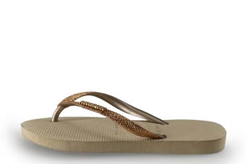 Havaianas Slippers in maat 32 Beige, Slippers, Verzenden, Beige, Gedragen