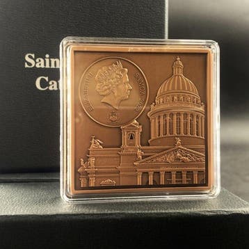 Samoa. Copper ½ Dollar (Dome of Saint Isaac’s Cathedral in
