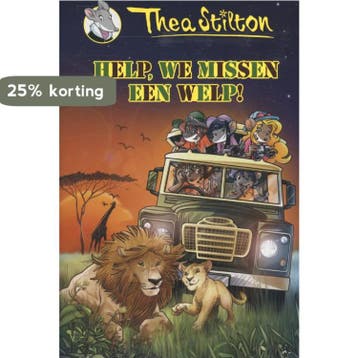 Thea Stilton 16 - Help, we missen een welp! 9789085922476, Verzenden, Thea Stilton