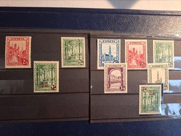 België 1929/1952 - Klankkleuren - COB 2024, Postzegels en Munten, Gestempeld