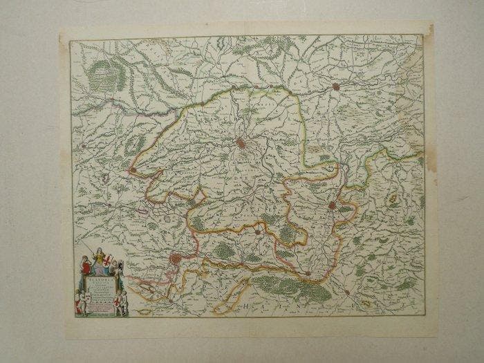 Frankrijk - Lille, Douai, Doornik, Kortrijk; Johannes, Boeken, Atlassen en Landkaarten