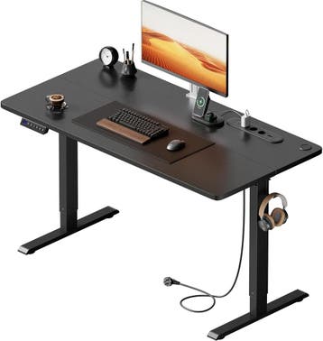 Zit sta bureau - Elektrisch - Verstelbaar - 100x60 cm - Zwar, Maison & Meubles, Verzenden