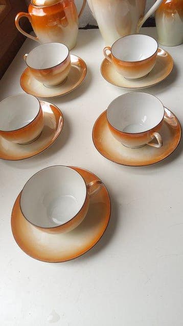 Service à café (13) - Porcelaine fine