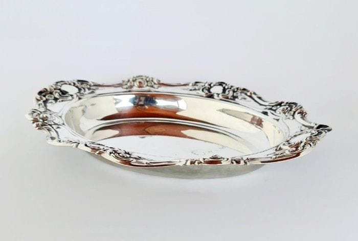 Dienblad - Vintage Victoriaans zilvergeplateerd, sierlijk, Antiquités & Art, Antiquités | Meubles | Tables