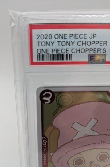 Bandai - 1 Graded card - One Piece - Tony Tony Chopper #003, Nieuw