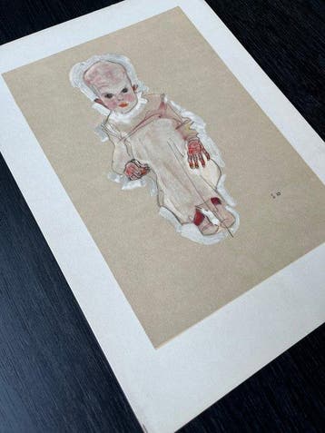 Egon Schiele (1890-1918), after - Baby