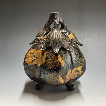 Takaoka Copperware  - Miraku Metal Craft  / Eggplant
