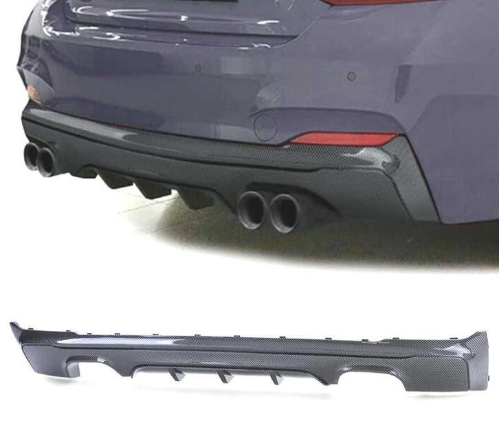 DIFFUSEUR BMW F22 F23 LOOK M PERFORMANCE CARBONE, Autos : Pièces & Accessoires, Carrosserie & Tôlerie, Envoi