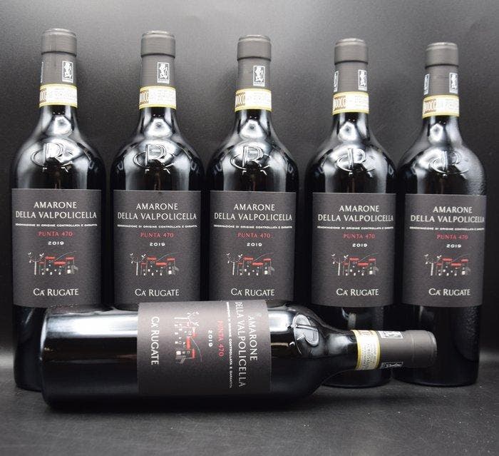 2019 Ca Rugate, Punta 470 - Amarone della Valpolicella DOCG, Verzamelen, Wijnen