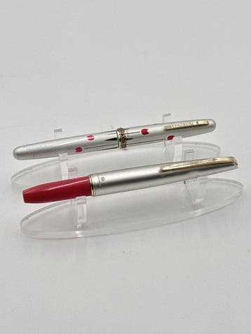 Platinum 18K & 14K Gold Nib Fountain Pens Floral Design -, Nieuw