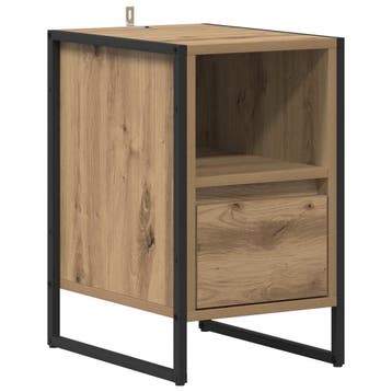 Eiken Nachtkastje: 40% korting, retour deal!, Huis en Inrichting, Minder dan 45 cm, Verzenden, Zo goed als nieuw, Minder dan 55 cm