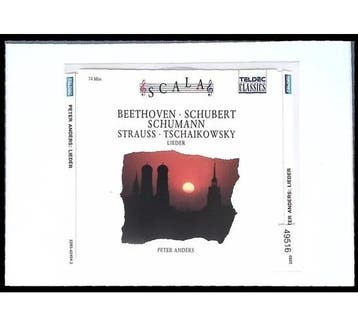 Peter Anders Lieder Beethoven Schubert Schumann Strauss Tsch, Verzenden, Nieuw in verpakking